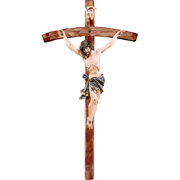DU2313B - Alpenchristus blau mit gebogenem Kreuz