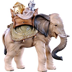 DU4198Natur10 - Elefant mit Gepäck D.K.