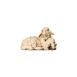 IE053058Natur13 - SI Schaf liegend mit Lamm