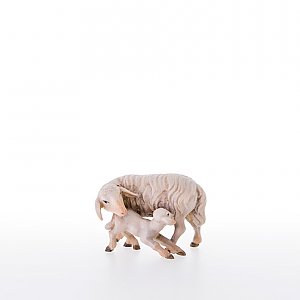 LP21200-ANatur13 - Schaf mit Lamm