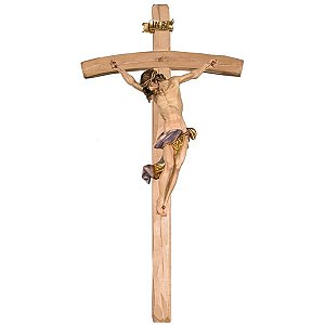 IE60201 - Christus barock mit gebogenem Kreuz