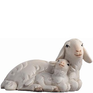 IE054051Color10 - LI Sheep lying with lamb