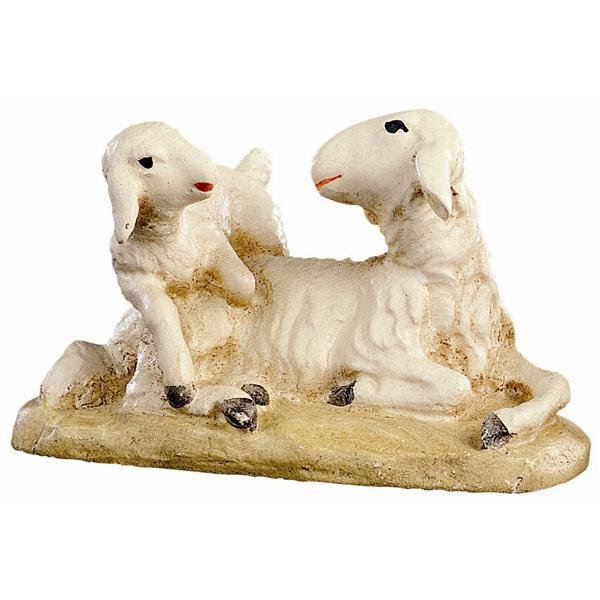 BH2035 - Sheep lying with lamb