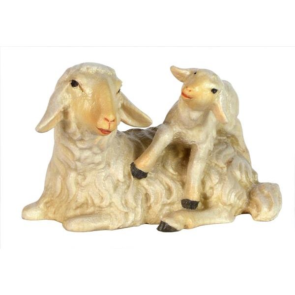 BH5039 - Sheep lying with lamb
