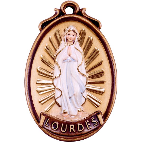 DU2402 - Medallion Madonna Lourdes
