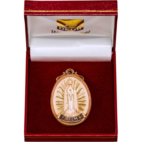 DU2403B - Medallion Madonna Fátima in a box