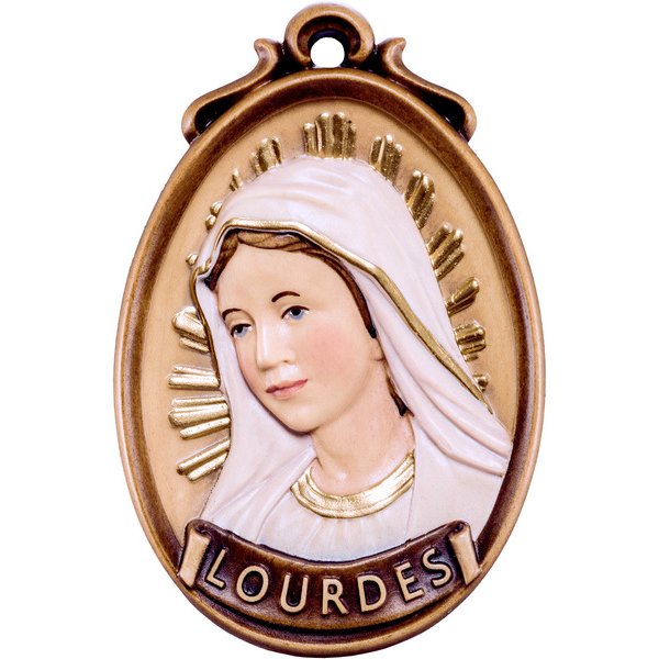DU2422 - Medallion bust Lourdes