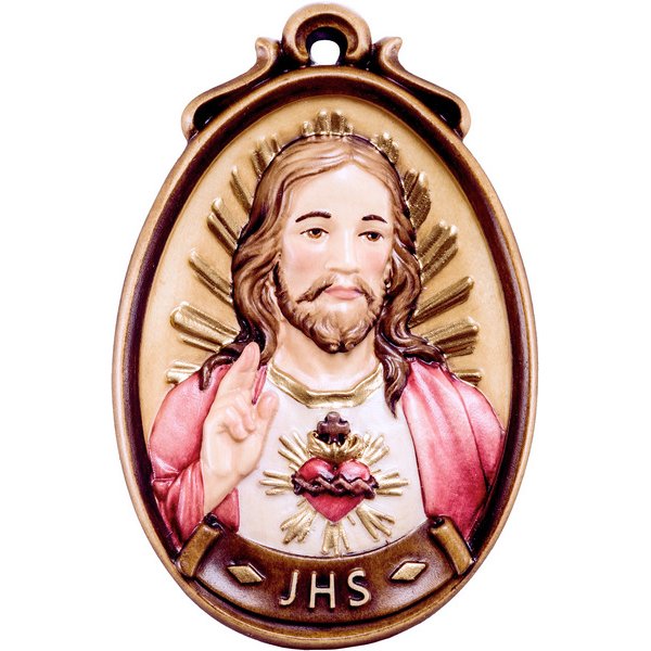 DU2444 - Medallion Jesus sacred heart