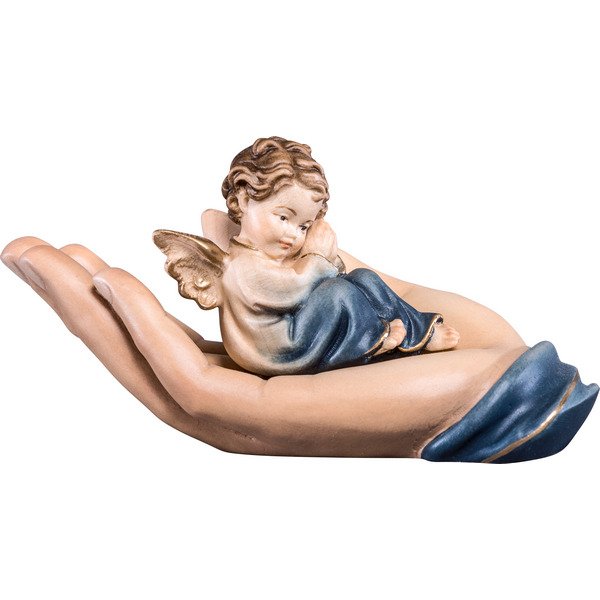 DU3272B - Hand lying with angel blue (2 pieces)