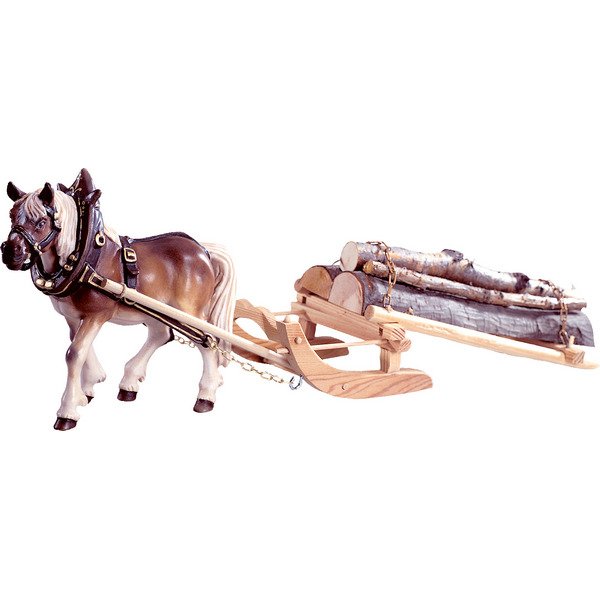 DU6061 - 1 Draw-horse with woodsledge