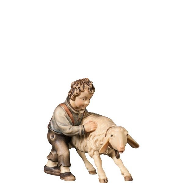 FL425111 - A-Boy with stubborn sheep