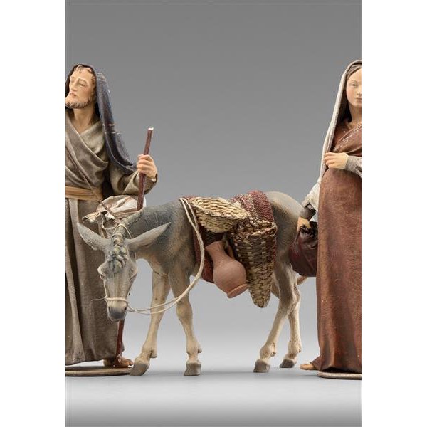 HD237305 - Donkey standing left with bags