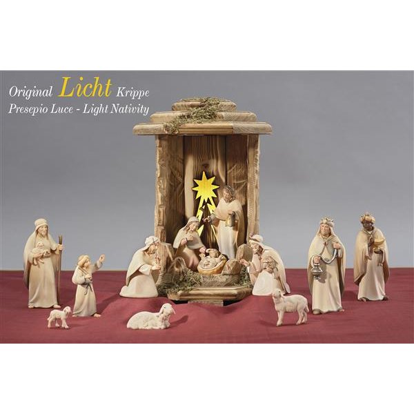 IE0540LSET14 - LI Lanternset Cometstar+13 Light nativity figurine