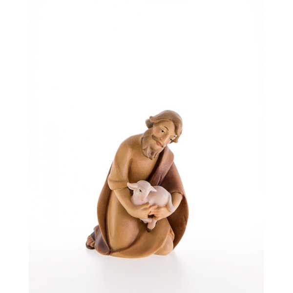 LP09000-04 - Kneeling shepherd with Lamb