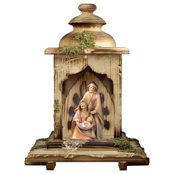 UP691LAL - Nativity The Hope - 3 Pieces + Lantern stable with