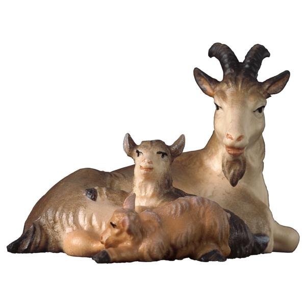 UP700152 - UL Goat with two lying kids