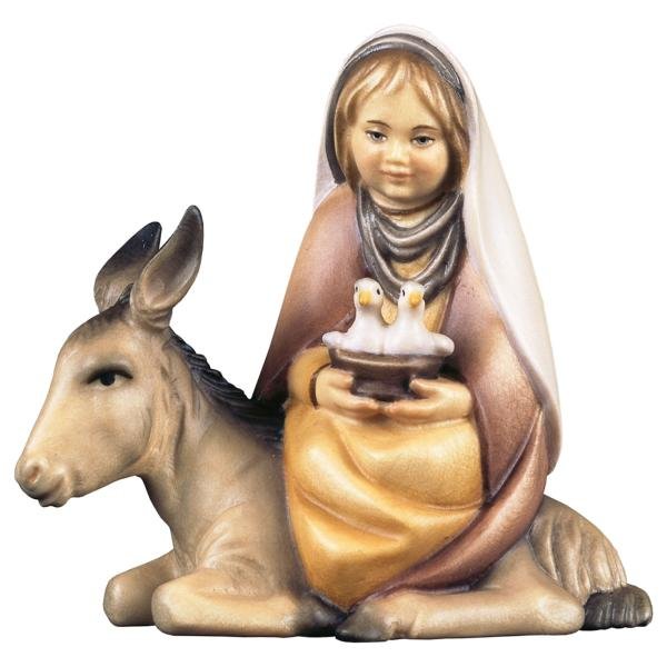 UP900029 - CO Girl with doves on donkey