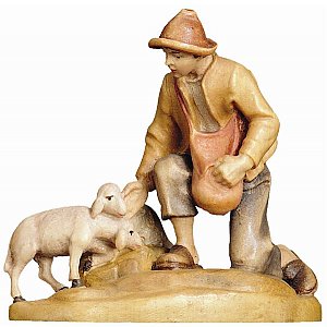 BH2028Natur10 - Shepherdboy with lambs