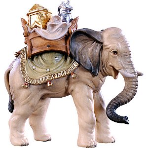 DU4398Lasiert18 - Elephant with baggage H.K.