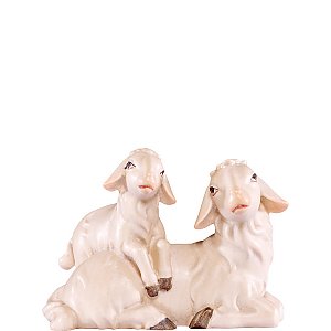 DU4559Lasiert15 - Sheep lying with lamb Artis