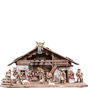 DU4912Natur18 - Nativity-set H.K. #4705 18 pieces