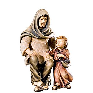 FL425189Color12,5 - A-Shepherd sitting with girl