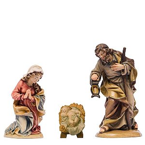 IE0500.FAEcht Gold40 - IN W.b.Holy Family Insam with Jesus Child