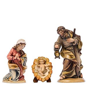 IE0500.FJEcht Gold40 - IN W.b.Holy Family Insam + Jesus Child loose