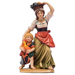 IE050010Color20 - IN W.b.Herdswoman with child