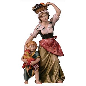 IE051010Color16 - IN Herdswoman with child