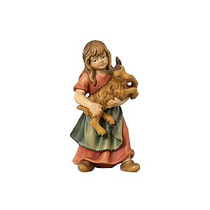 IE051081Color16 - IN Girl with young goat