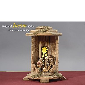 IE0510LSET05Color10 - IN Lantern Cometstar + Holy Family Insam+light and