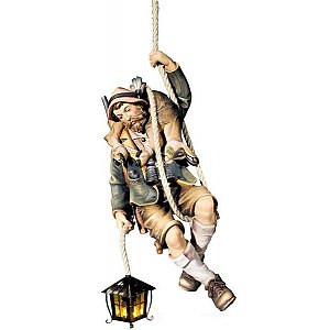 IE4046L - Hunter rappeling with lantern