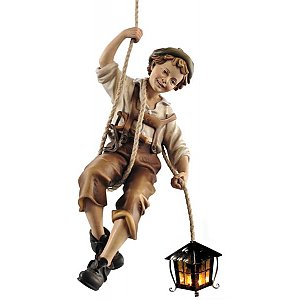 IE4047L - Boy rappeling with lantern