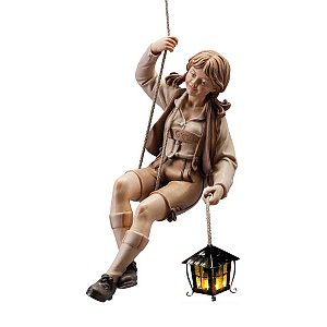 IE4048L - Girl rappeling with lantern