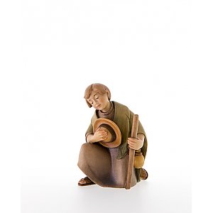 LP09000-08Color12 - Kneeling shepherd with hat