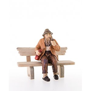 LP10701-12Color16 - Man sitting on bench