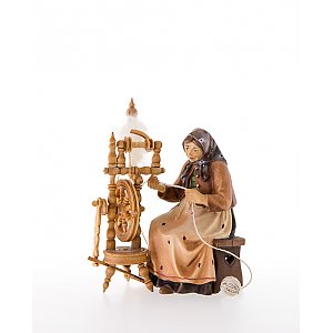 LP10701-66Natur16 - Woman with spinning wheel