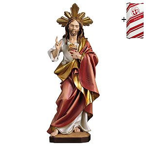 UP275100B - Sacred Heart of Jesus with Aura + Gift box