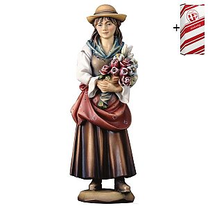 UP361000B - Woman with flowers + Gift box