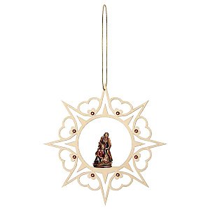 UP603215 - Nativity Baroque - Heart Star Crystal