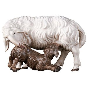 UP700144Color15 - UL Sheep with suckling lamb