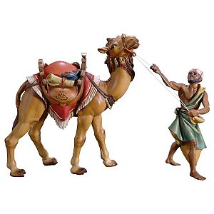 UP700KASEcht Gold An - UL Standing camel group - 3 Pieces