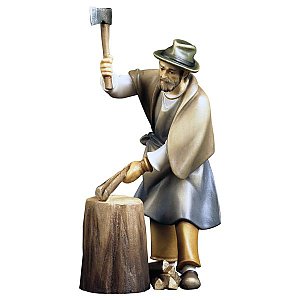 UP780027Color10 - SH Lumberjack with log of wood