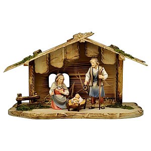 UP780SE1Color15 - SH Shepherds Nativity Set - 5 Pieces
