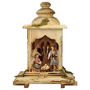 UP780SE9Mehrfach Geb - SH Shepherds Nativity Set - 5 Pieces - With light