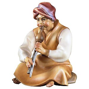 UP900033Natur16 - CO Sitting herder with flute