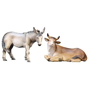 UP900OUENatur10 - CO Ox & Donkey - 2 Pieces