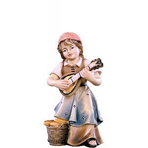 DU4122Natur20 - Girl with mandolin D.K.