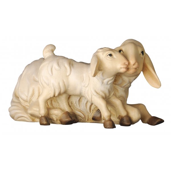 20DA155019 - Schaf liegend mit Lamm